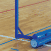 Poteaux de Badminton scolaires mobiles – Image 2