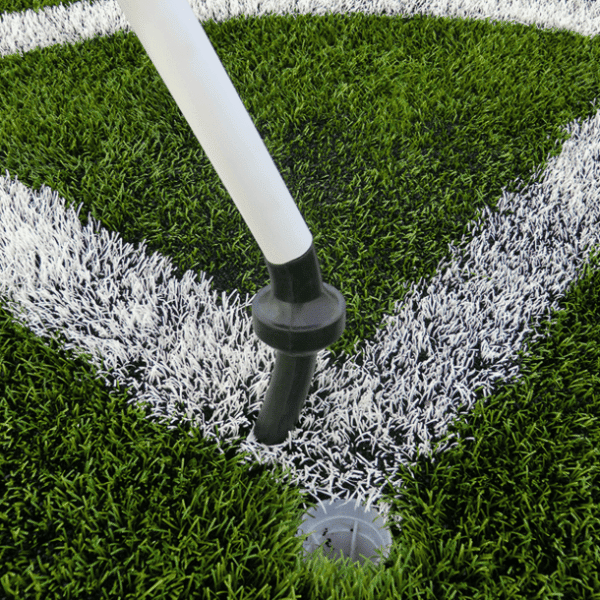 Poteau de corner seul en PVC
