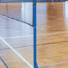 Poteaux de Badminton scolaires mobiles