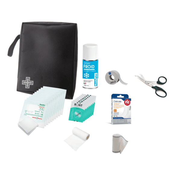 Trousse de soins garnie 1er secours