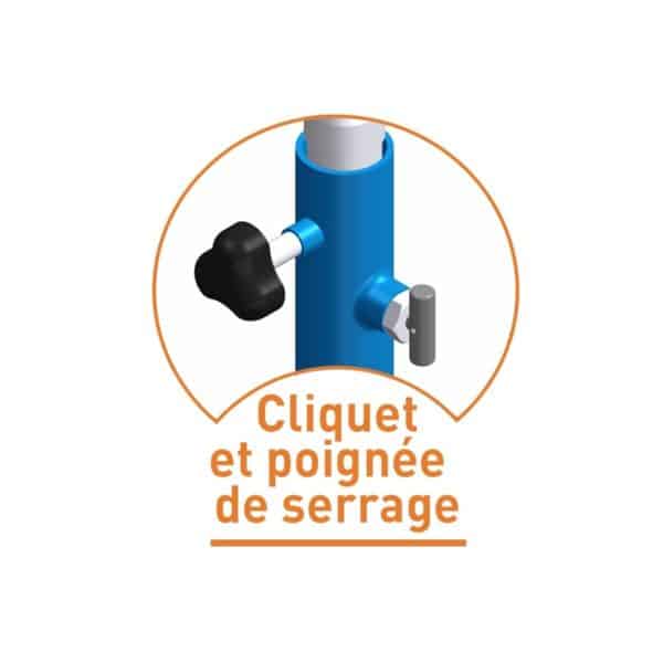Barres mixtes de gymnastique scolaire à poser - DIMASPORT – Image 3