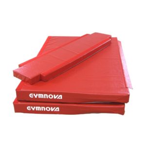 Matelas spécifique repliable pour barres asymétriques autostables et barres parallèles GYMNOVA