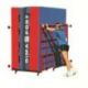 Sautoir en hauteur repliable automatique sur roulettes DIMASPORT